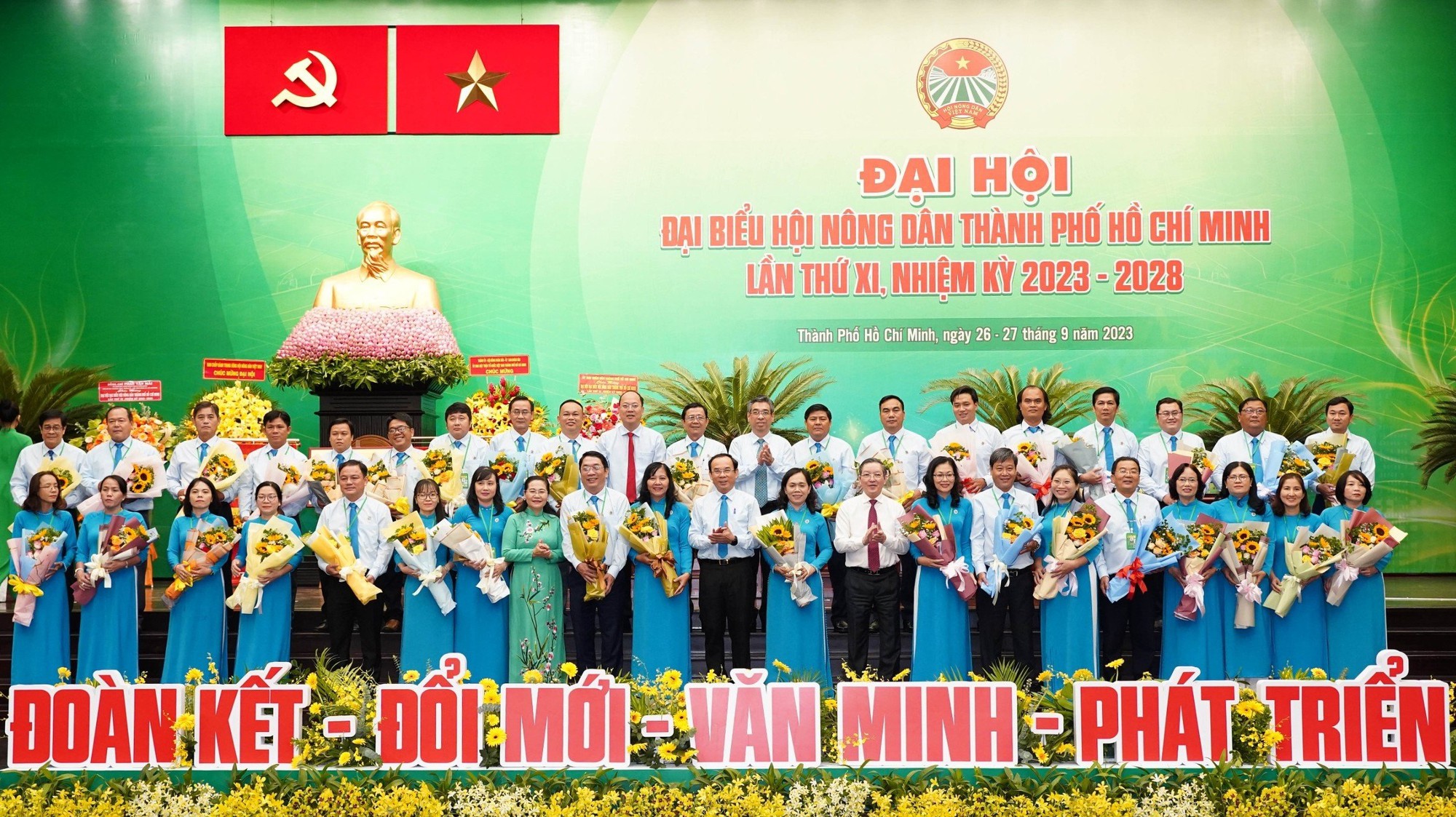 Bà Nguyễn Thanh Xuân tái đắc cử Chủ tịch Hội Nông dân TP HCM