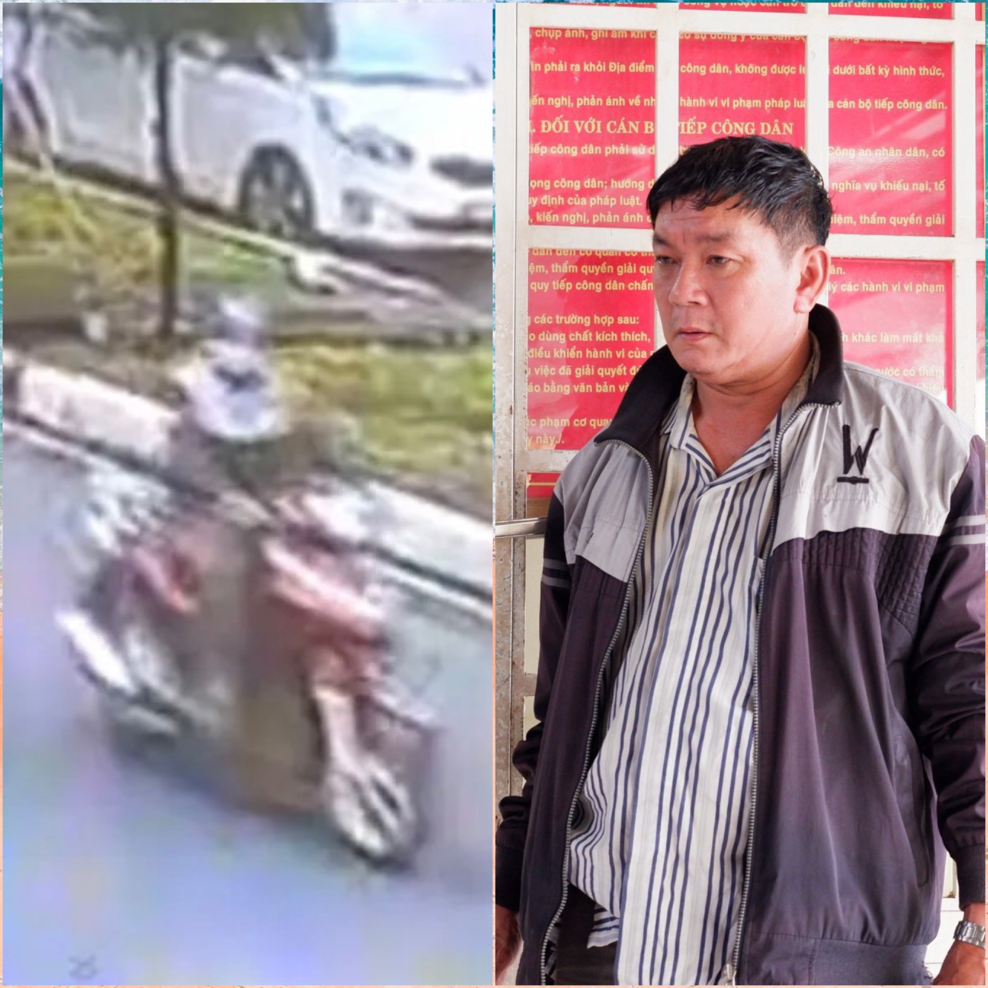 Qu&aacute; tr&igrave;nh lần theo dấu vết, bắt kẻ lừa tr&aacute;o v&eacute; số của người phụ nữ kh&ocirc;ng tay, kh&ocirc;ng ch&acirc;n - Ảnh 1.