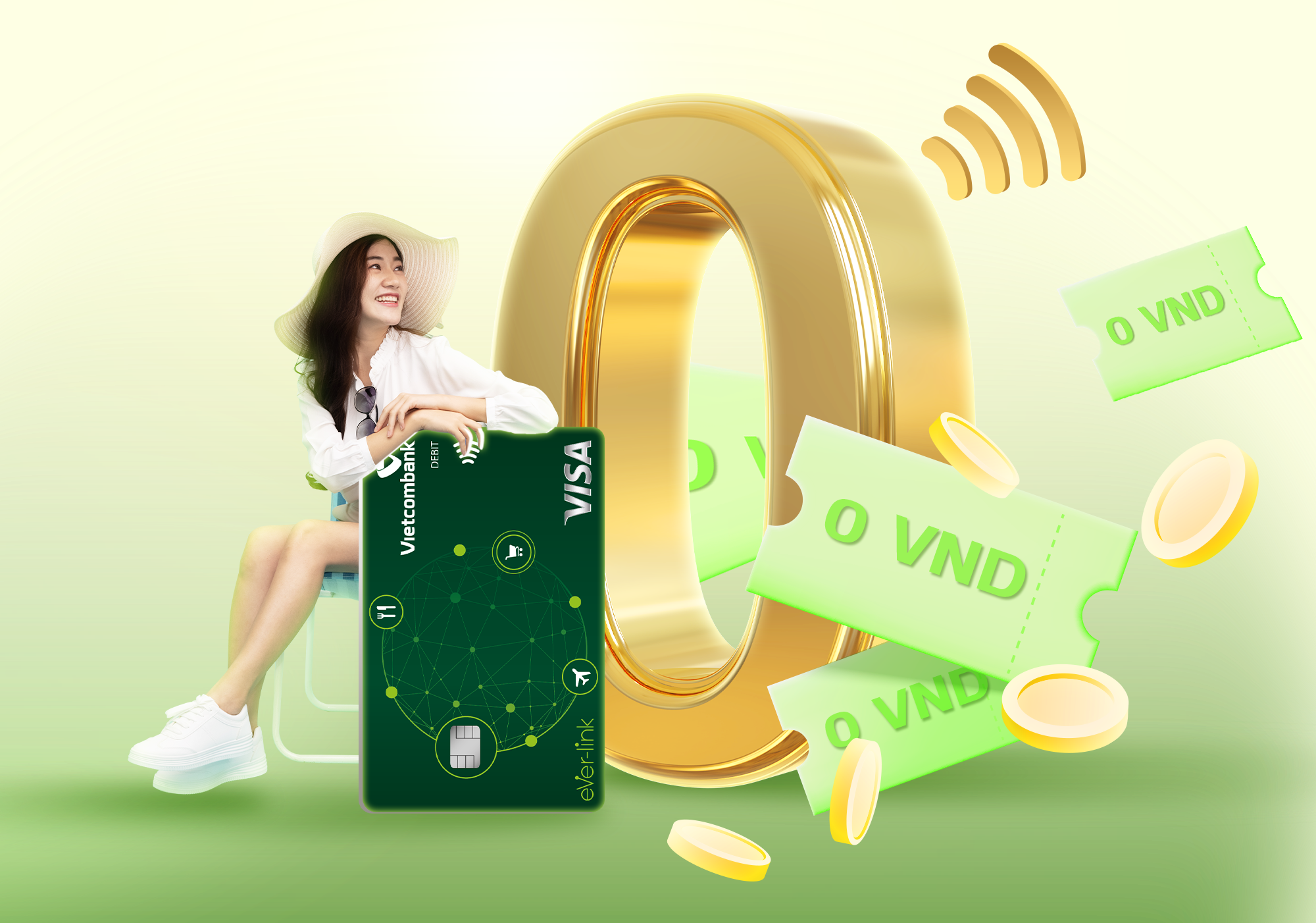 Lợi ích của thẻ Vietcombank công nghệ chip contactless