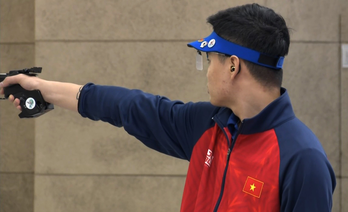 Xạ thủ Phạm Quang Huy ghi dấu ấn bắn súng tại đấu trường Asian Games