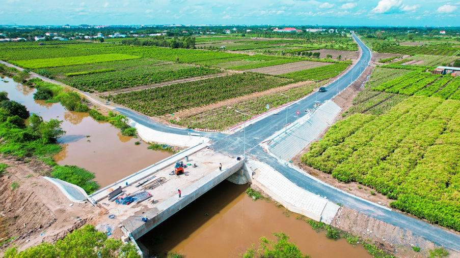 Trục động lực mới Lương Hoà - Bình Chánh rút ngắn lộ trình TP HCM - Long An - Ảnh 2.