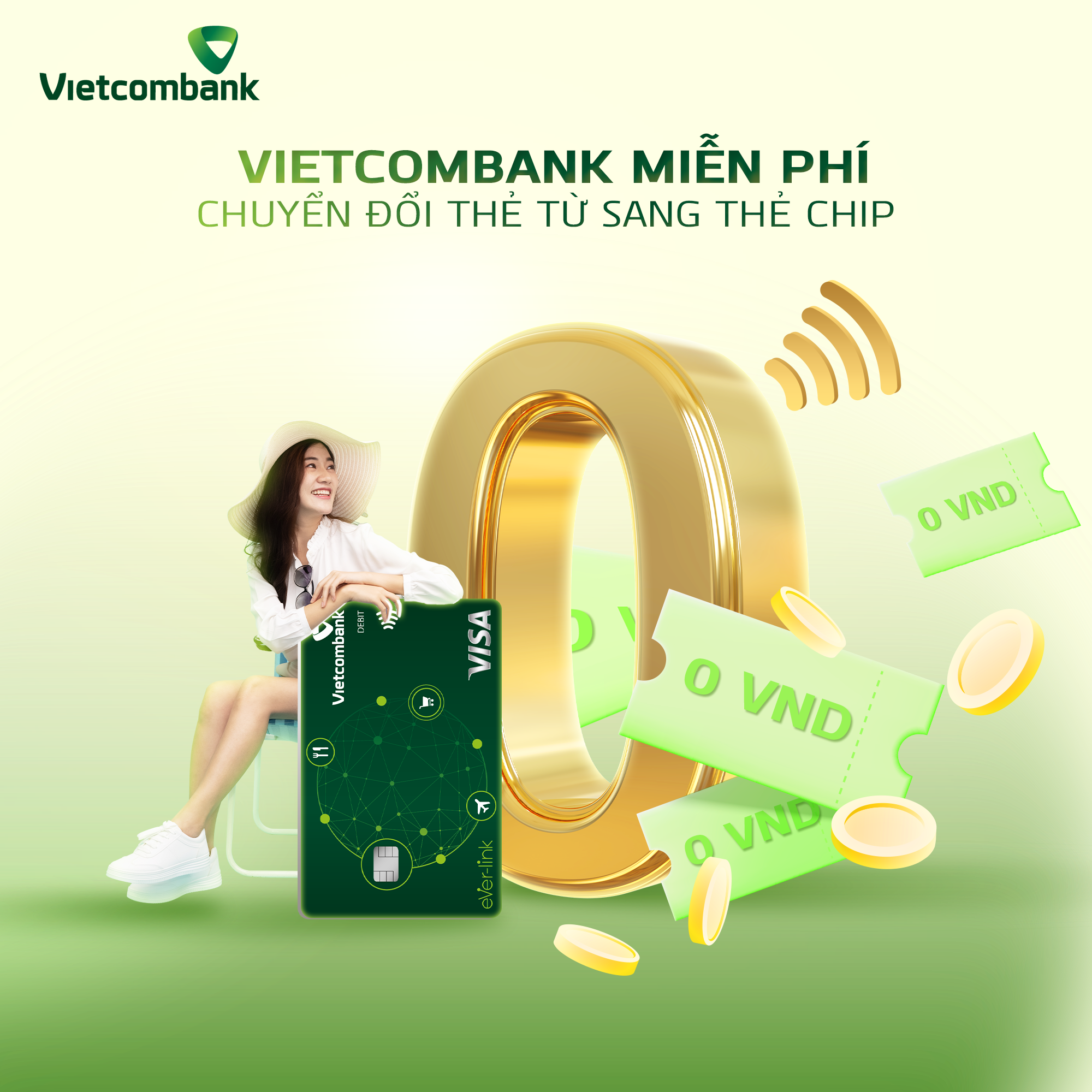 Lợi ích của thẻ Vietcombank công nghệ chip contactless- Ảnh 1.