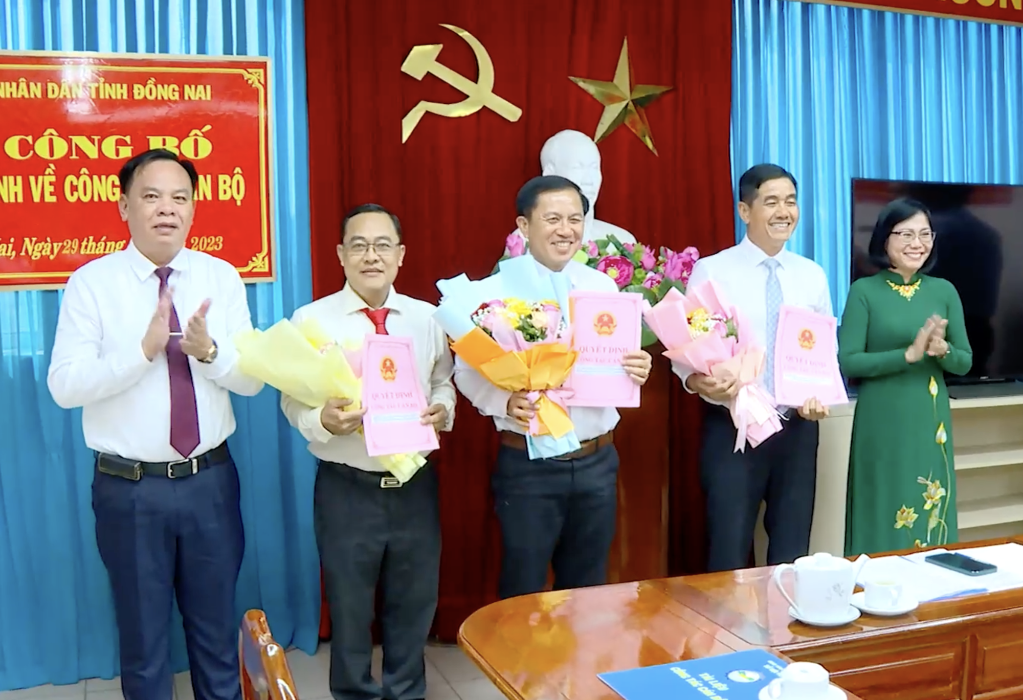 Đồng Nai bổ nhiệm nhiều cán bộ chủ chốt - Ảnh 1.