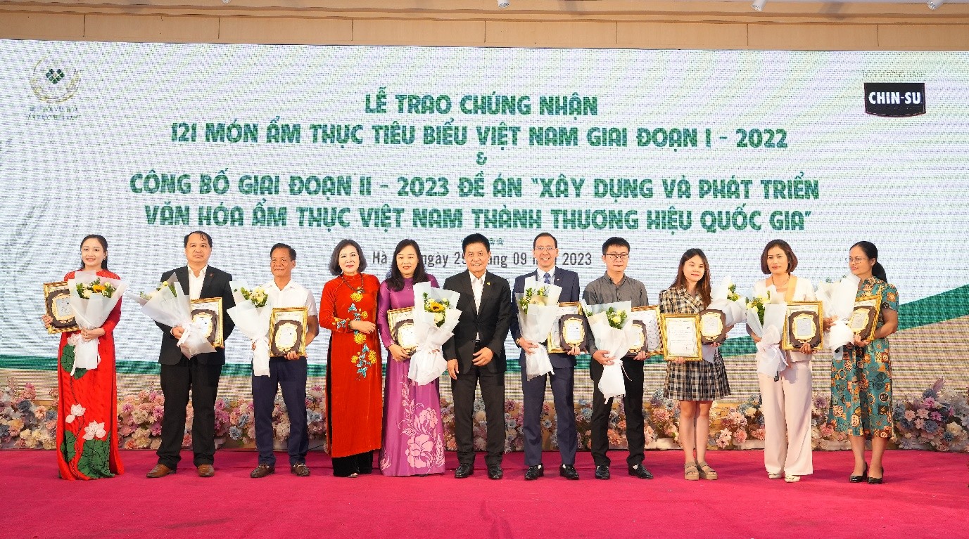 CHIN-SU đồng h&agrave;nh c&ugrave;ng Hiệp Hội Văn H&oacute;a Ẩm Thực Việt Nam đưa văn h&oacute;a ẩm thực Việt Nam th&agrave;nh thương hiệu quốc gia - Ảnh 1.