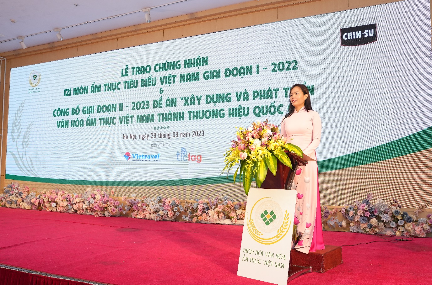 CHIN-SU đồng h&agrave;nh c&ugrave;ng Hiệp Hội Văn H&oacute;a Ẩm Thực Việt Nam đưa văn h&oacute;a ẩm thực Việt Nam th&agrave;nh thương hiệu quốc gia - Ảnh 3.