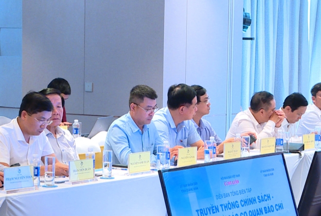 Diễn đ&agrave;n Tổng bi&ecirc;n tập 2023: Cần sự v&agrave;o cuộc nhanh hơn trong truyền th&ocirc;ng ch&iacute;nh s&aacute;ch - Ảnh 6.