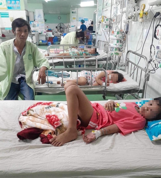 Bị ong v&ograve; vẽ đốt, người mẹ h&ocirc;n m&ecirc; v&agrave; 3 con nhỏ bị thương t&iacute;ch nặng - Ảnh 5.