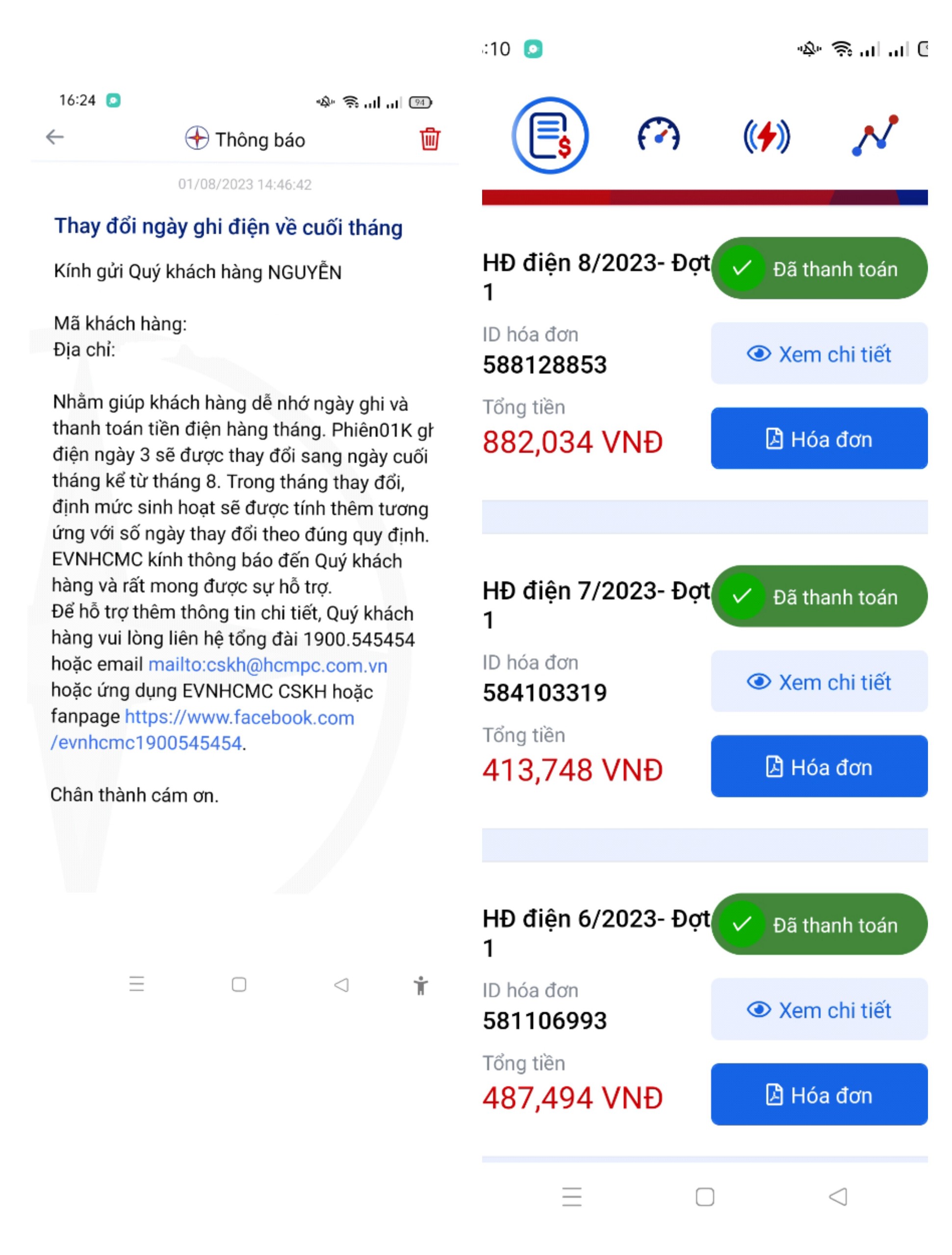 TP HCM: Tiền điện tháng 8 tăng cao, khách hàng muốn sang chấn tâm lý - Ảnh 3.