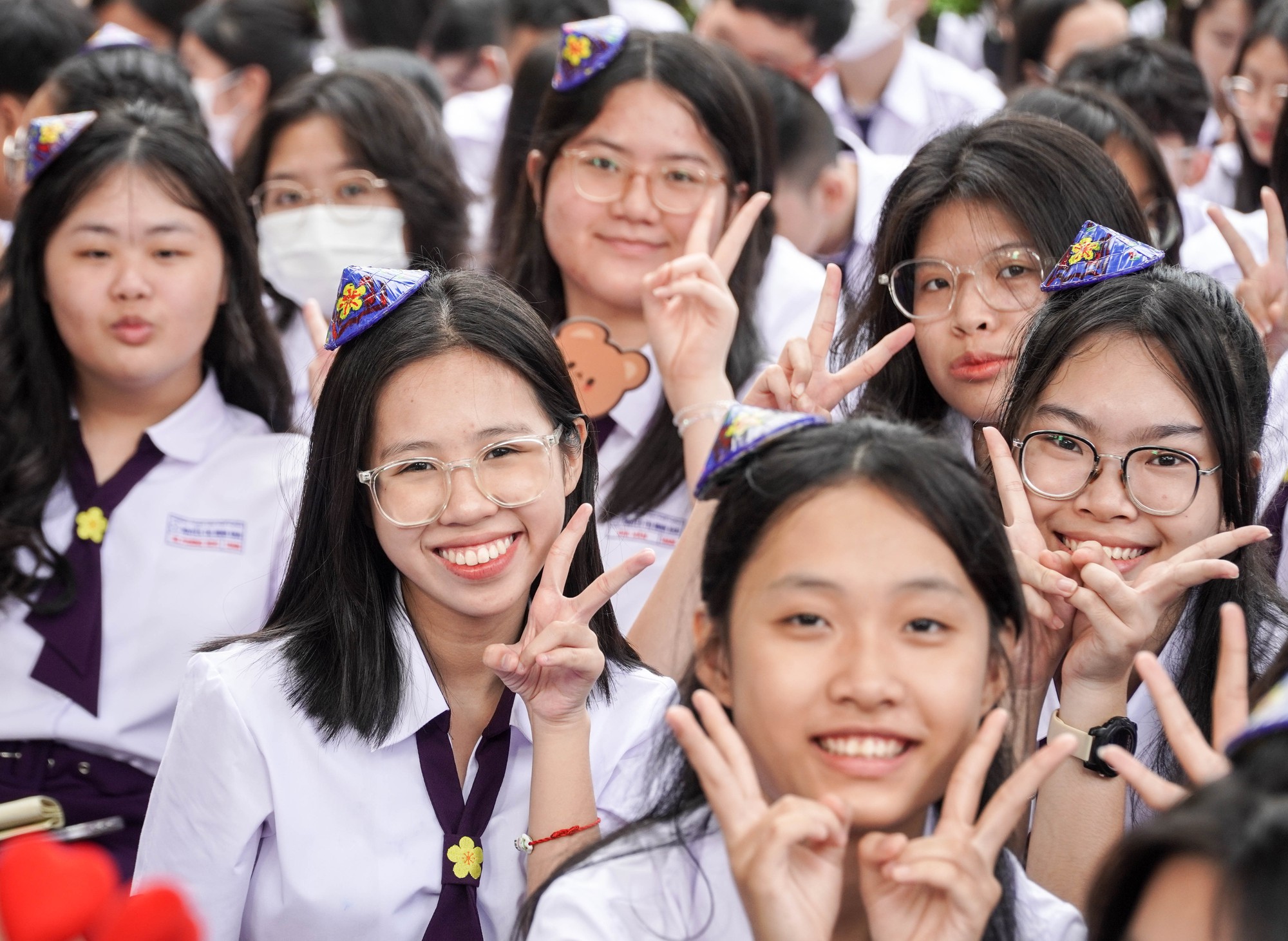 Những khoảnh khắc đáng yêu ngày khai giảng