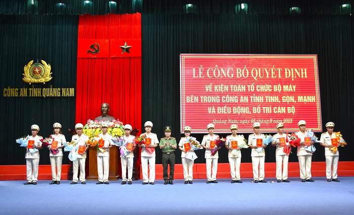 Sau sắp xếp, C&ocirc;ng an tỉnh Quảng Nam giảm 4 ph&ograve;ng - Ảnh 2.