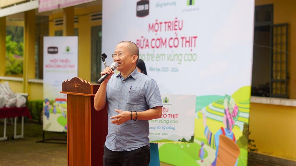 CHIN-SU t&agrave;i trợ &ldquo;Một triệu bữa cơm c&oacute; thịt&rdquo; cho trẻ v&ugrave;ng cao - Ảnh 4.