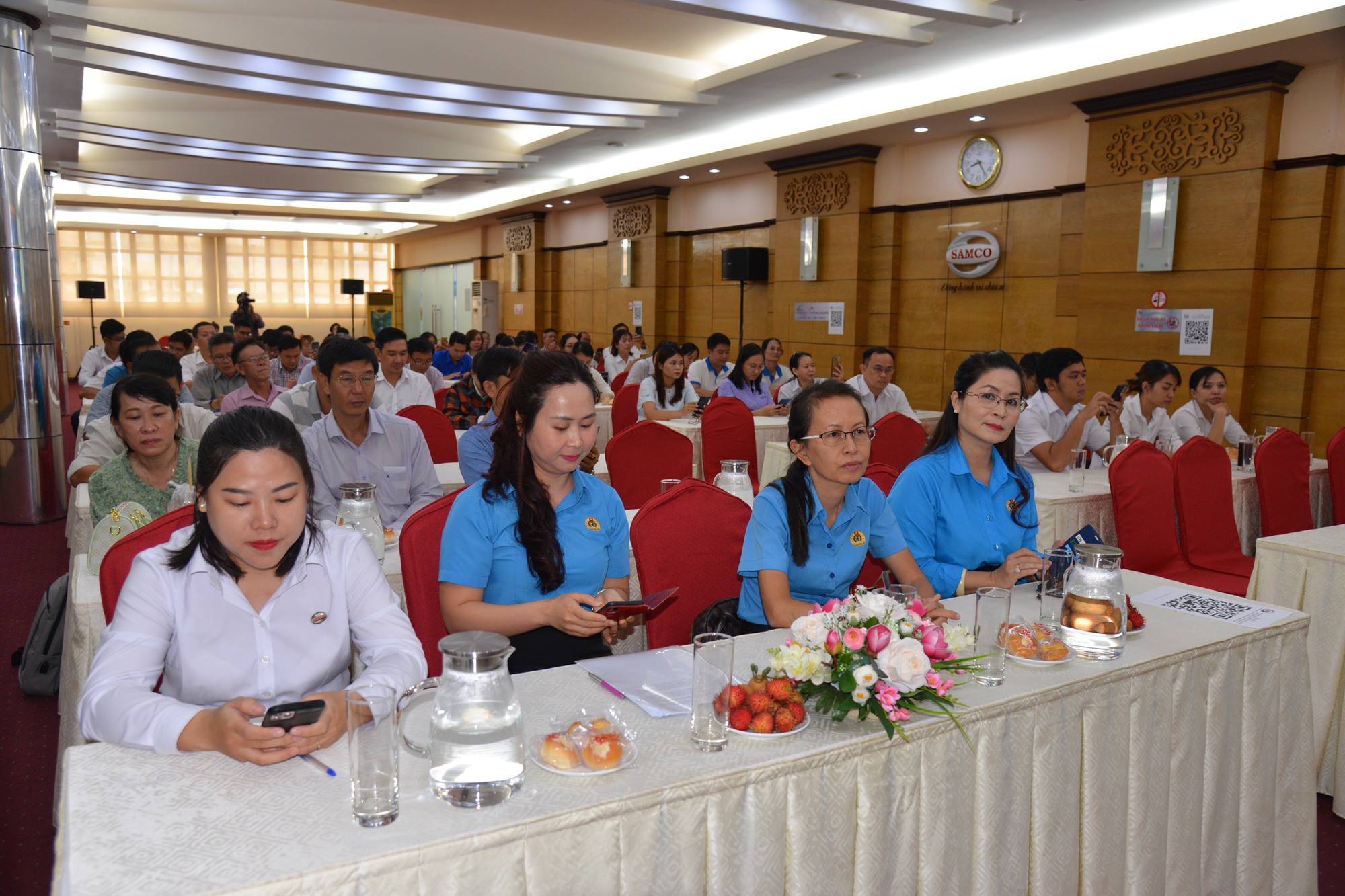 Đoàn viên - lao động SAMCO thi trực tuyến tìm hiểu về Công đoàn TP Hồ Chí Minh