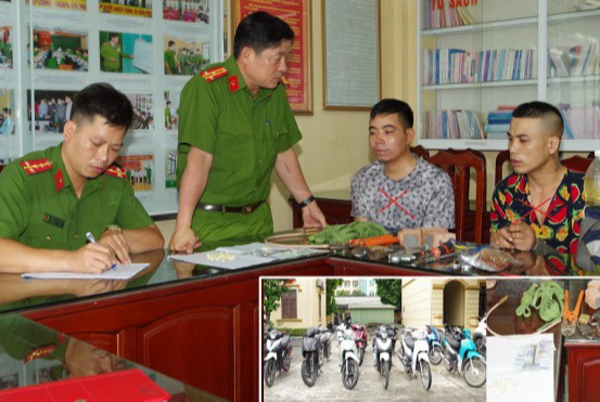 Bắt 2 thanh niên gây ra 41 vụ trộm cắp xe máy liên tỉnh
