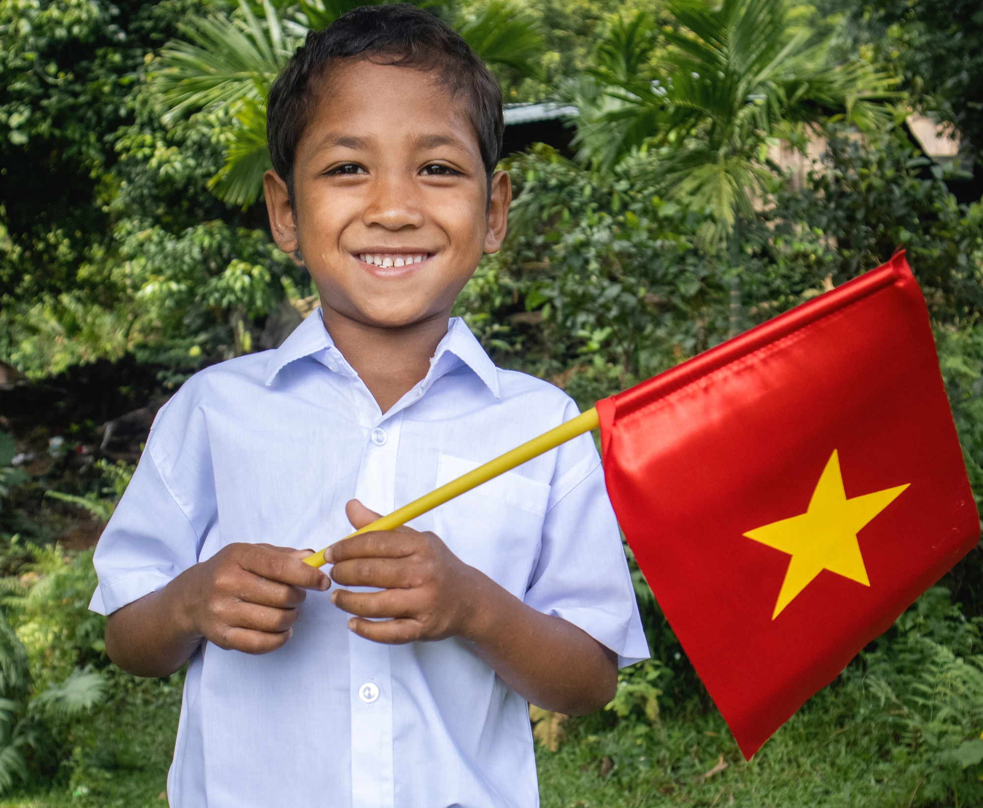 Cuộc thi ảnh "Thiêng liêng cờ Tổ quốc": Ngày đặc biệt ở Nam Trà My
