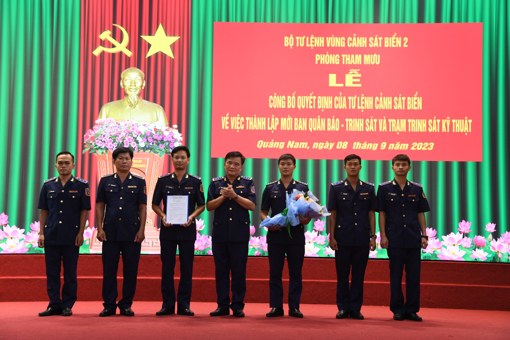 Vùng Cảnh sát biển 2 thành lập mới 2 đơn vị