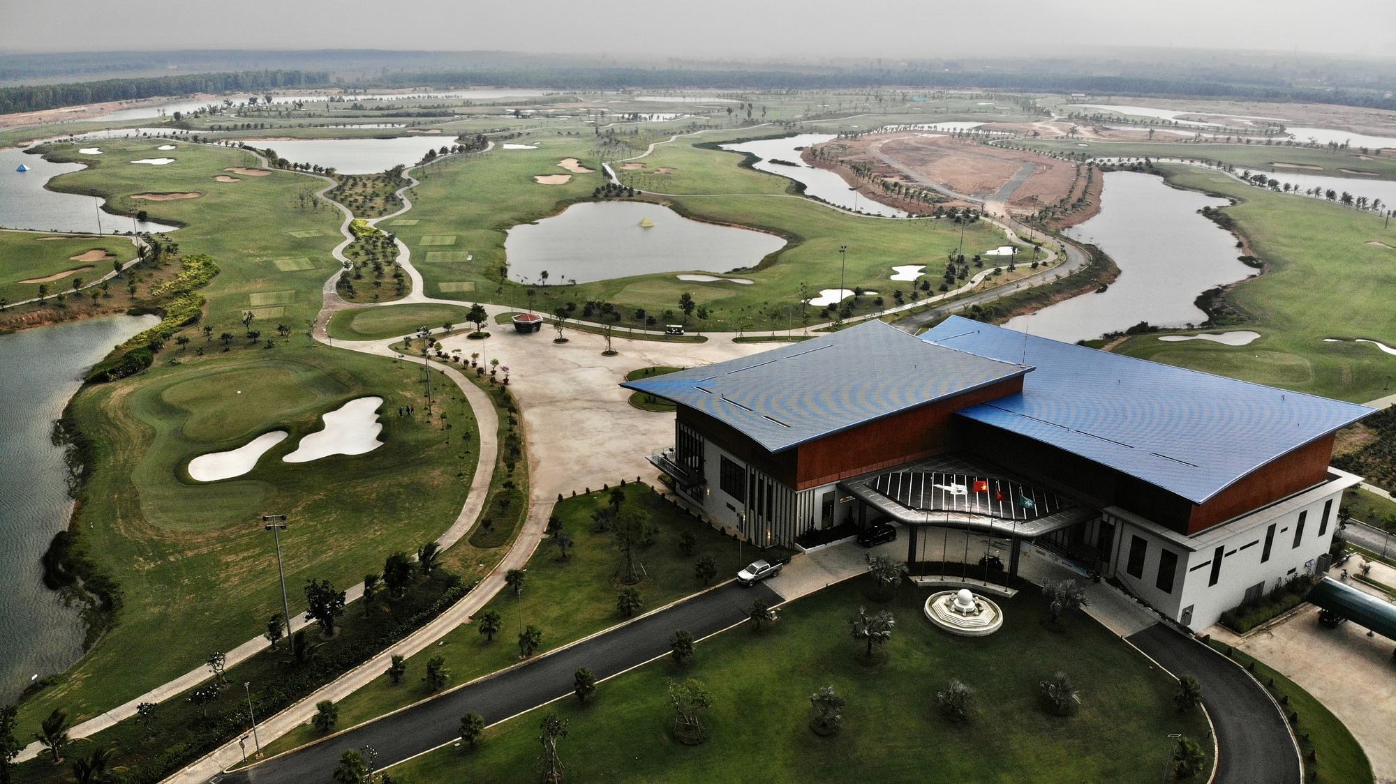Giải Golf T&ocirc;i y&ecirc;u Việt Nam: To&agrave;n cảnh s&acirc;n đấu v&agrave; c&aacute;c c&ocirc;ng t&aacute;c chuẩn bị cuối c&ugrave;ng - Ảnh 8.