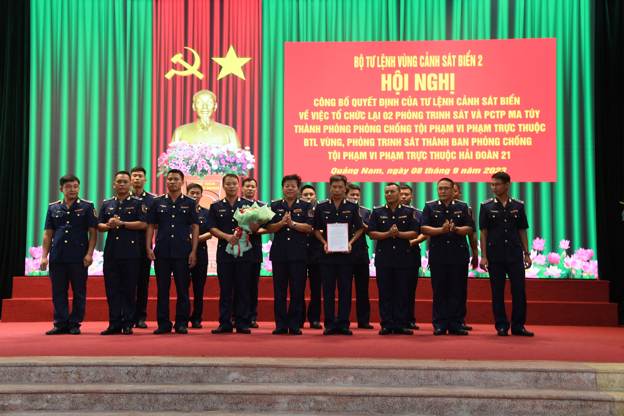 Vùng Cảnh sát biển 2 thành lập mới 2 đơn vị - Ảnh 1.