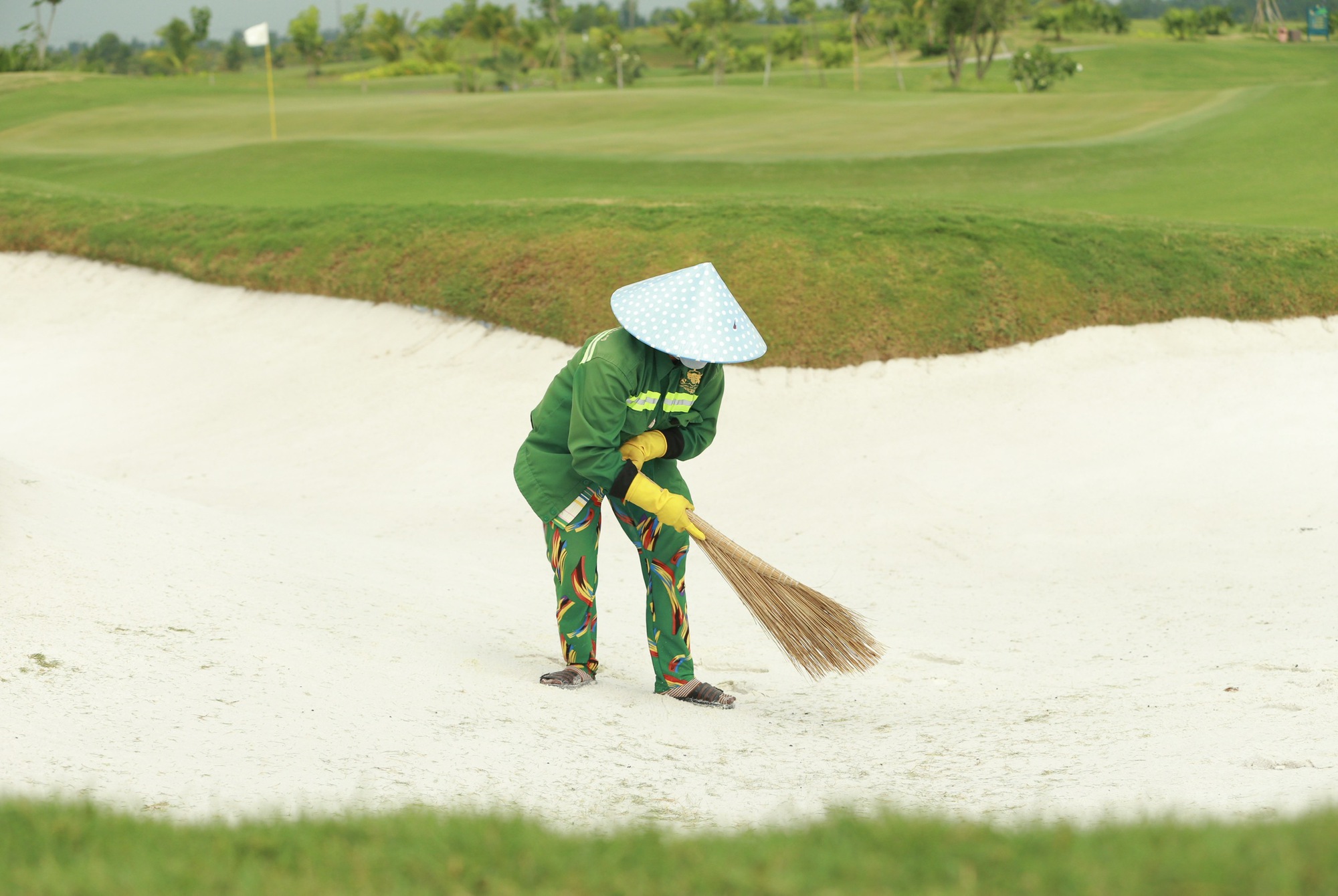 Giải Golf T&ocirc;i y&ecirc;u Việt Nam: To&agrave;n cảnh s&acirc;n đấu v&agrave; c&aacute;c c&ocirc;ng t&aacute;c chuẩn bị cuối c&ugrave;ng - Ảnh 5.