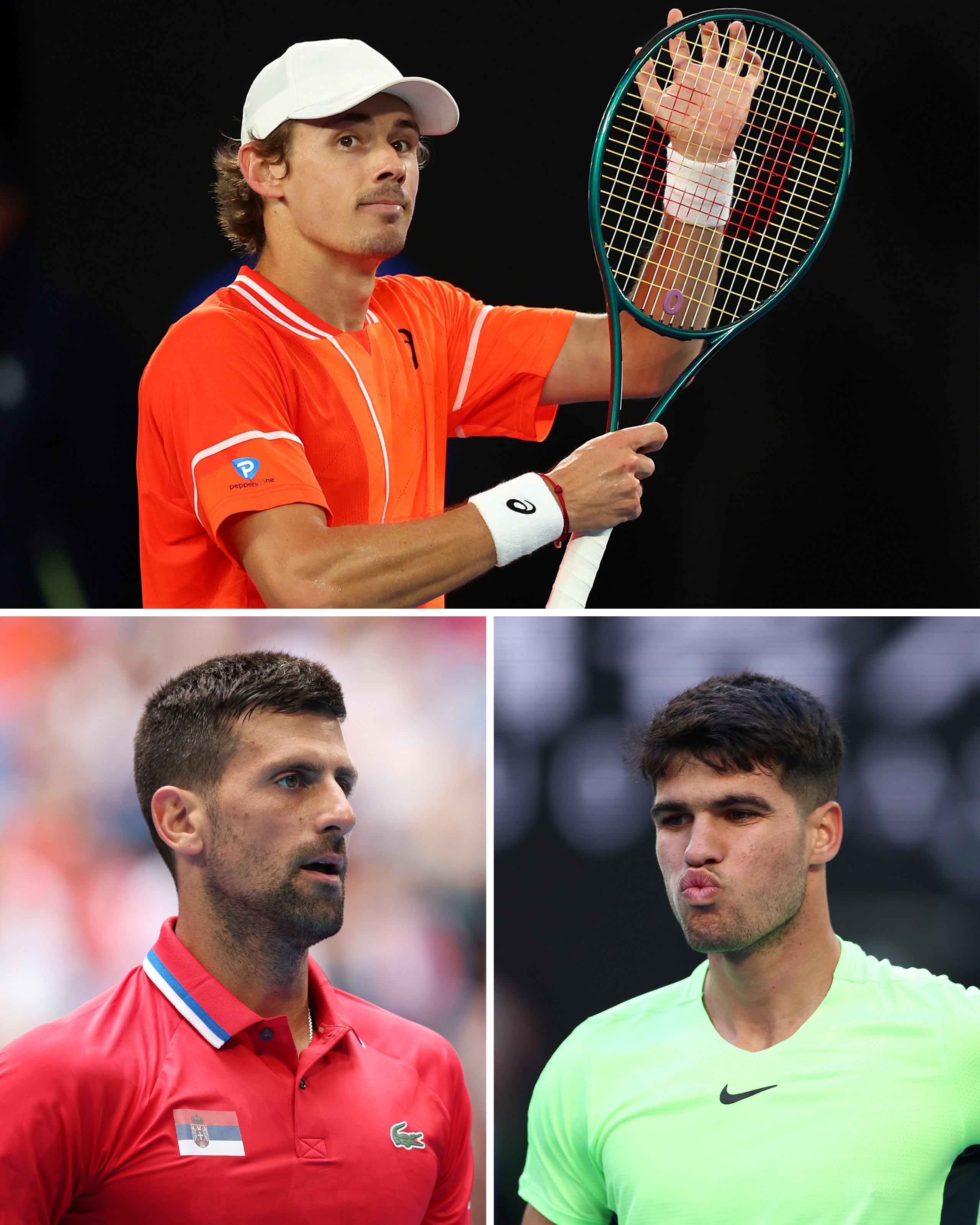 Sau Djokovic, Alcaraz c&oacute; thất bại đầu ti&ecirc;n trước tay vợt &Uacute;c- Ảnh 1.