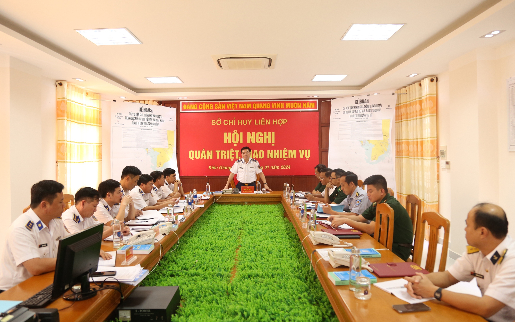 Hội nghị quan trọng của Sở Chỉ huy liên hợp chống khai thác IUU