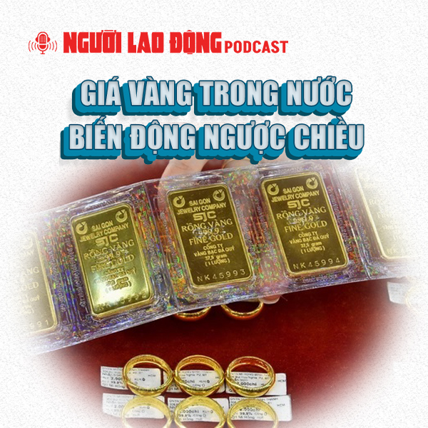 Giá vàng trong nước biến động ngược chiều