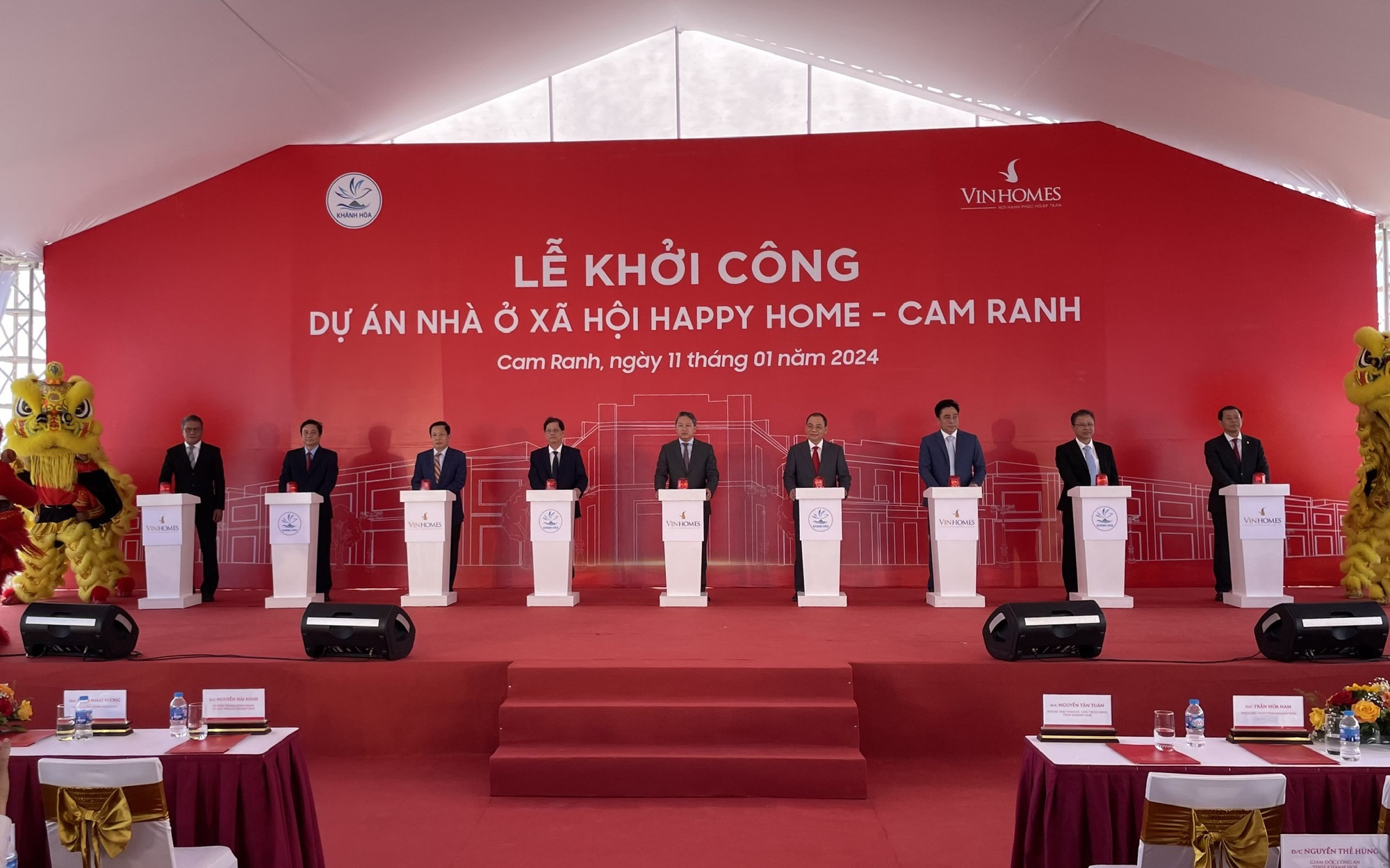 Vinhomes đầu tư 3.600 nhà ở xã hội ở Cam Ranh