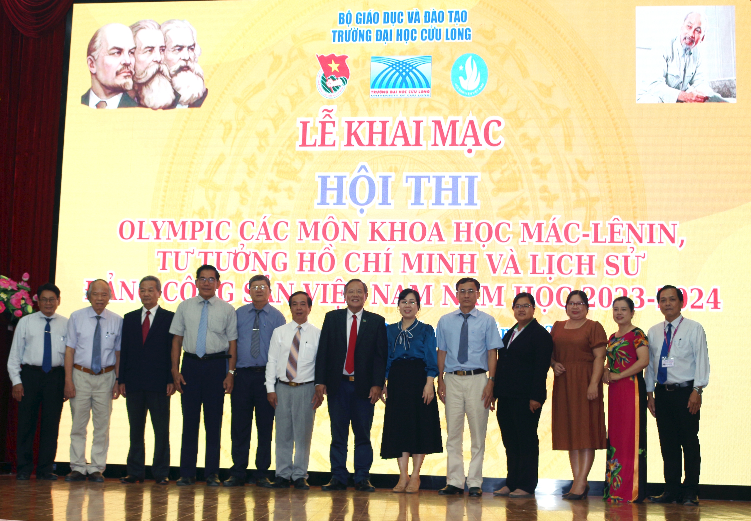 Trường ĐH Cửu Long khai mạc cuộc thi Olympic 3 m&ocirc;n học- Ảnh 2.