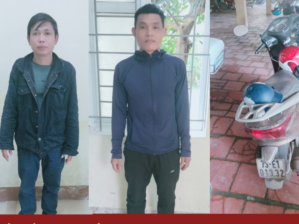 Bắt giữ 2 đối tượng trộm xe máy liên tỉnh- Ảnh 1.