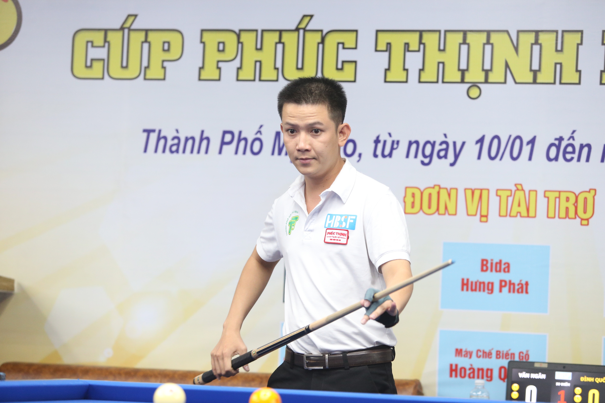 Trần Văn Ng&acirc;n v&ocirc; địch Giải Billiards carom 3 băng - C&uacute;p Ph&uacute;c Thịnh 2024- Ảnh 2.
