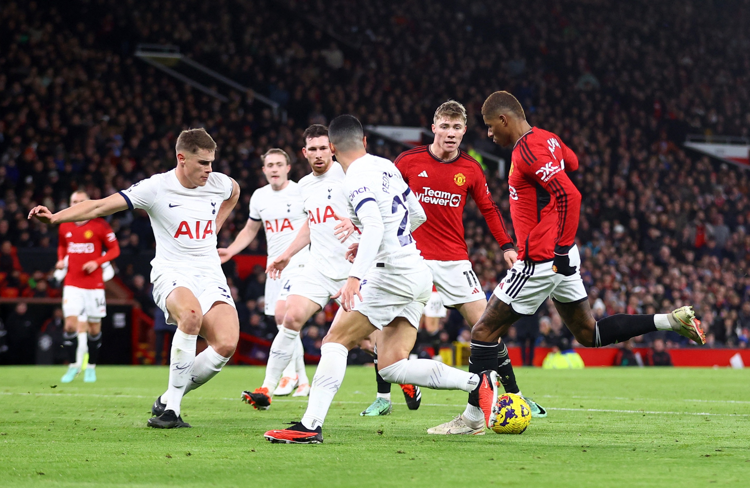 Rashford - Hojlund tỏa s&aacute;ng, Man United chia điểm nghẹt thở Tottenham- Ảnh 4.