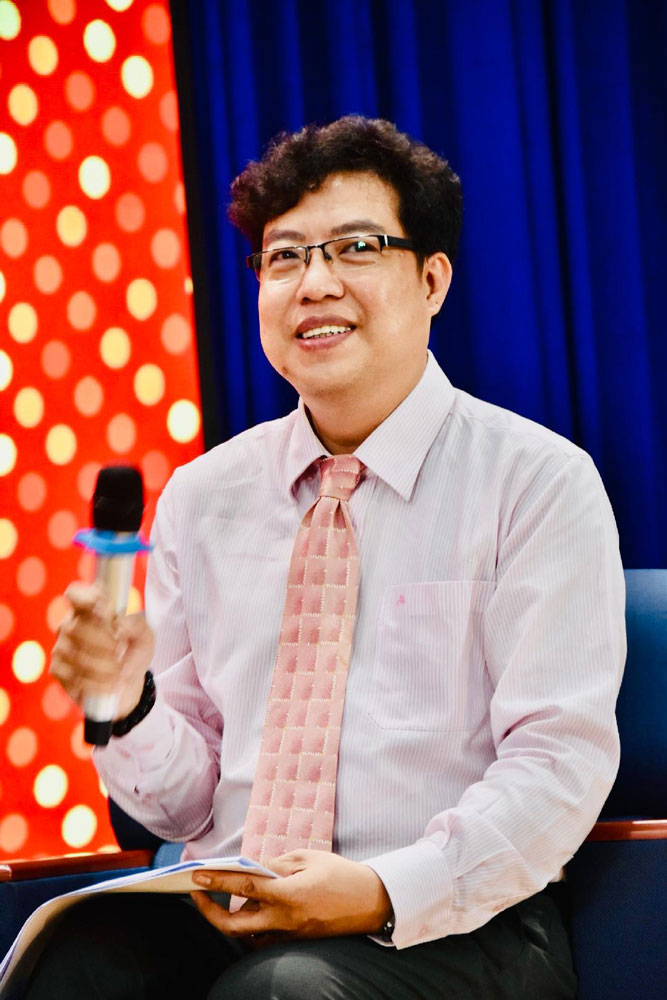Nh&agrave; b&aacute;o - tổng đạo diễn Thanh Hiệp Ảnh: TẤN THẠNH