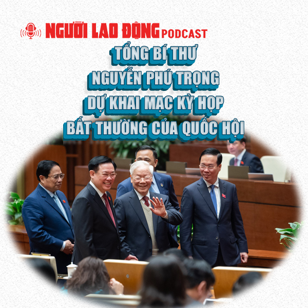 Tổng Bí thư Nguyễn Phú Trọng dự khai mạc kỳ họp bất thường của Quốc hội