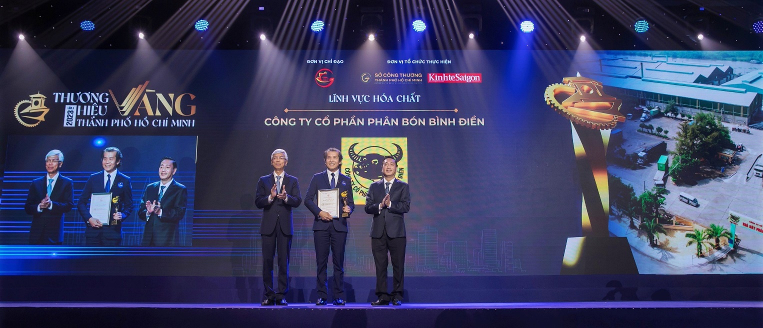 B&igrave;nh Điền lần thứ 2 đạt Thương hiệu V&agrave;ng TP Hồ Ch&iacute; Minh- Ảnh 2.