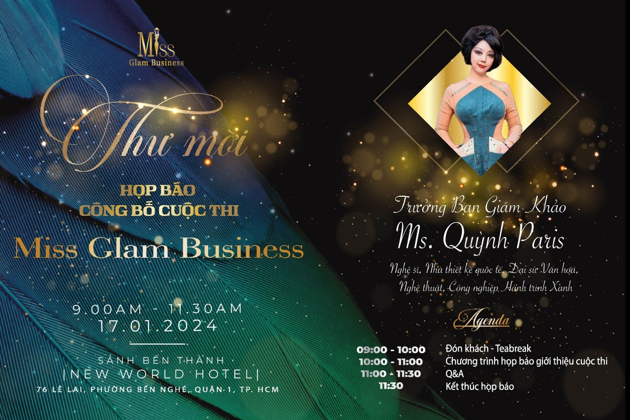 NTK Quỳnh Paris làm Trưởng ban giám khảo Miss Glam Business 2024- Ảnh 3.
