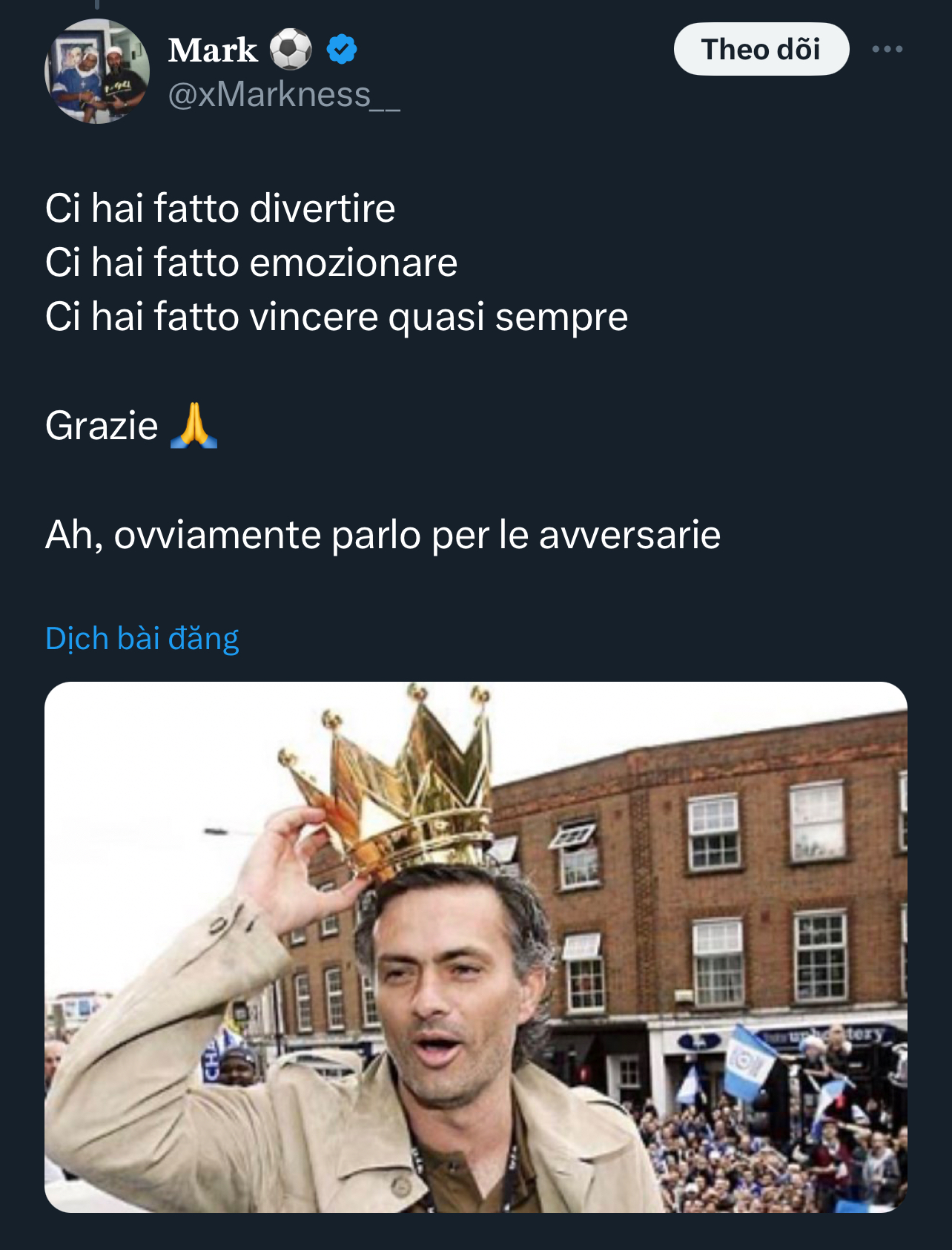 HLV Mourinho n&oacute;i g&igrave; sau khi bị AS Roma sa thải?- Ảnh 2.