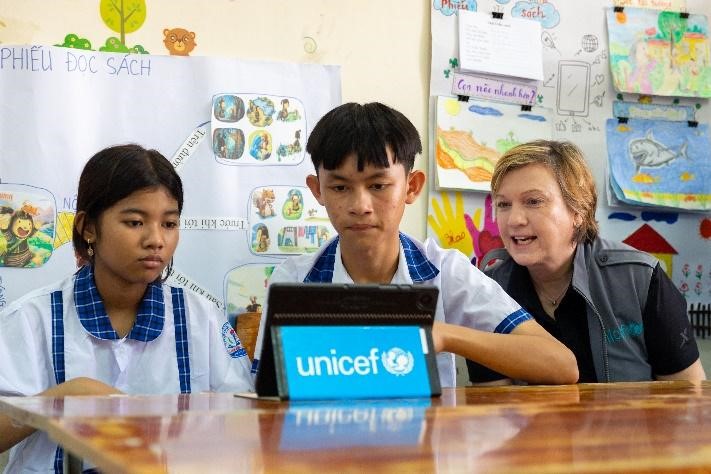 UNICEF v&agrave; Masterise đưa s&aacute;ng kiến v&agrave; c&ocirc;ng nghệ ti&ecirc;n tiến hỗ trợ trẻ em tại S&oacute;c Trăng- Ảnh 6.
