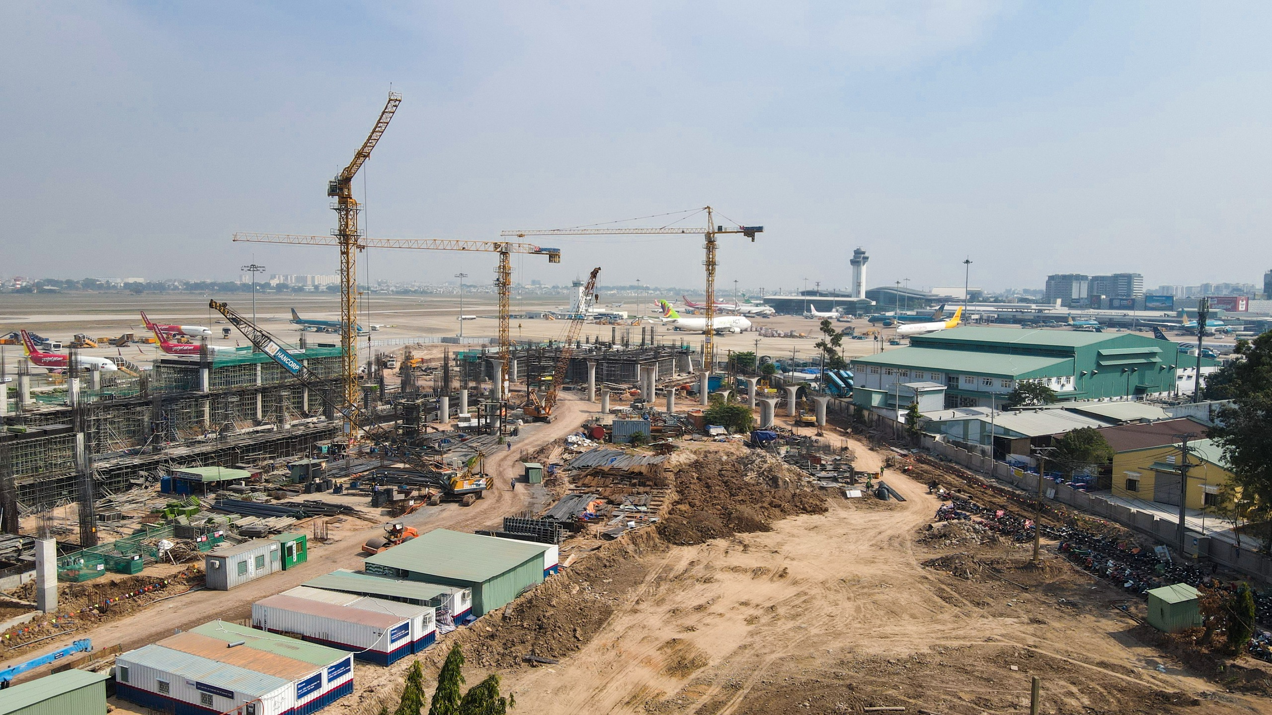 Cận cảnh nh&agrave; ga T3 T&acirc;n Sơn Nhất đang dần th&agrave;nh h&igrave;nh- Ảnh 9.