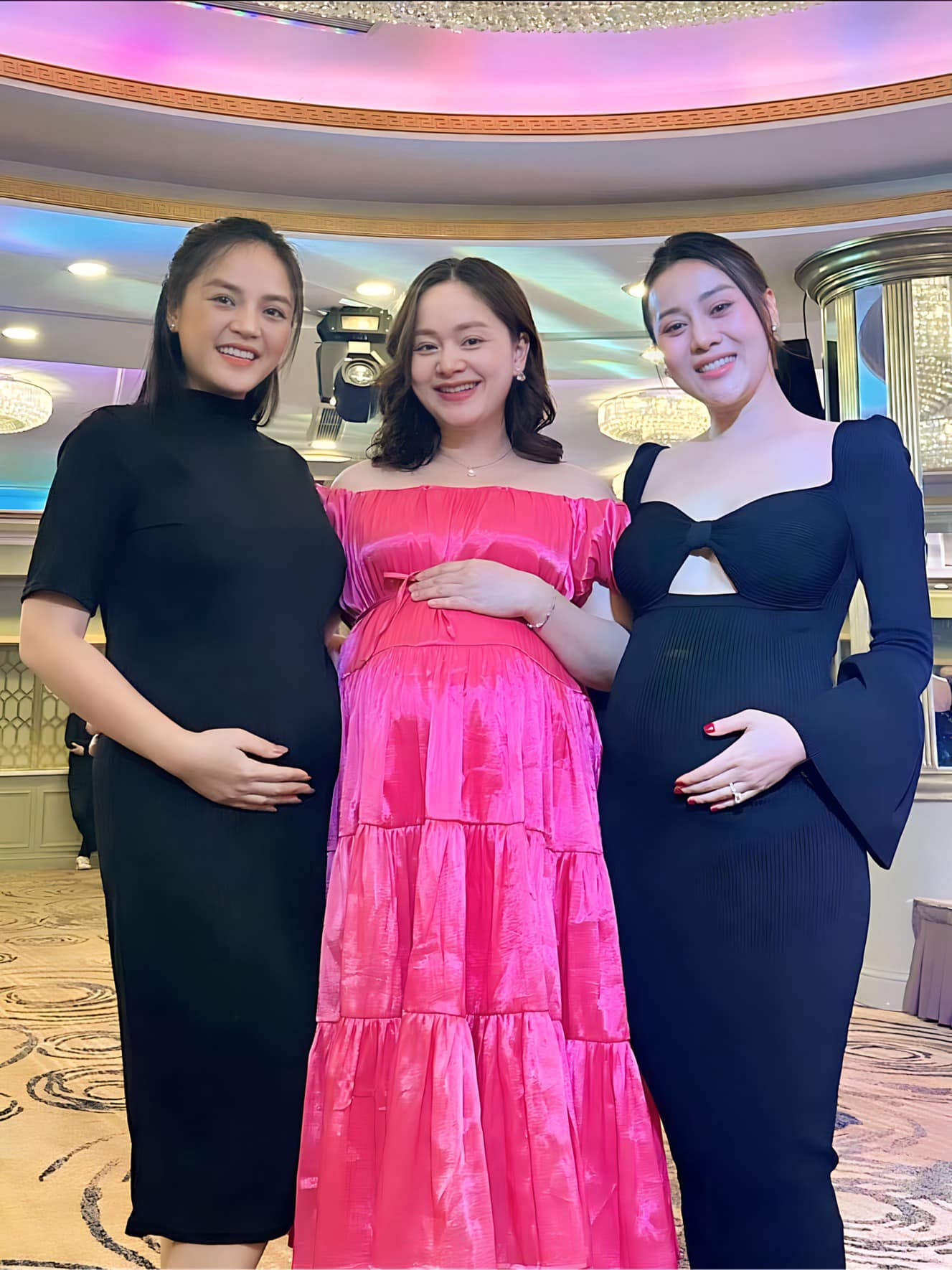 Lan Phương – Phương Oanh – Thu Quỳnh "đọ" bụng bầu!- Ảnh 3.