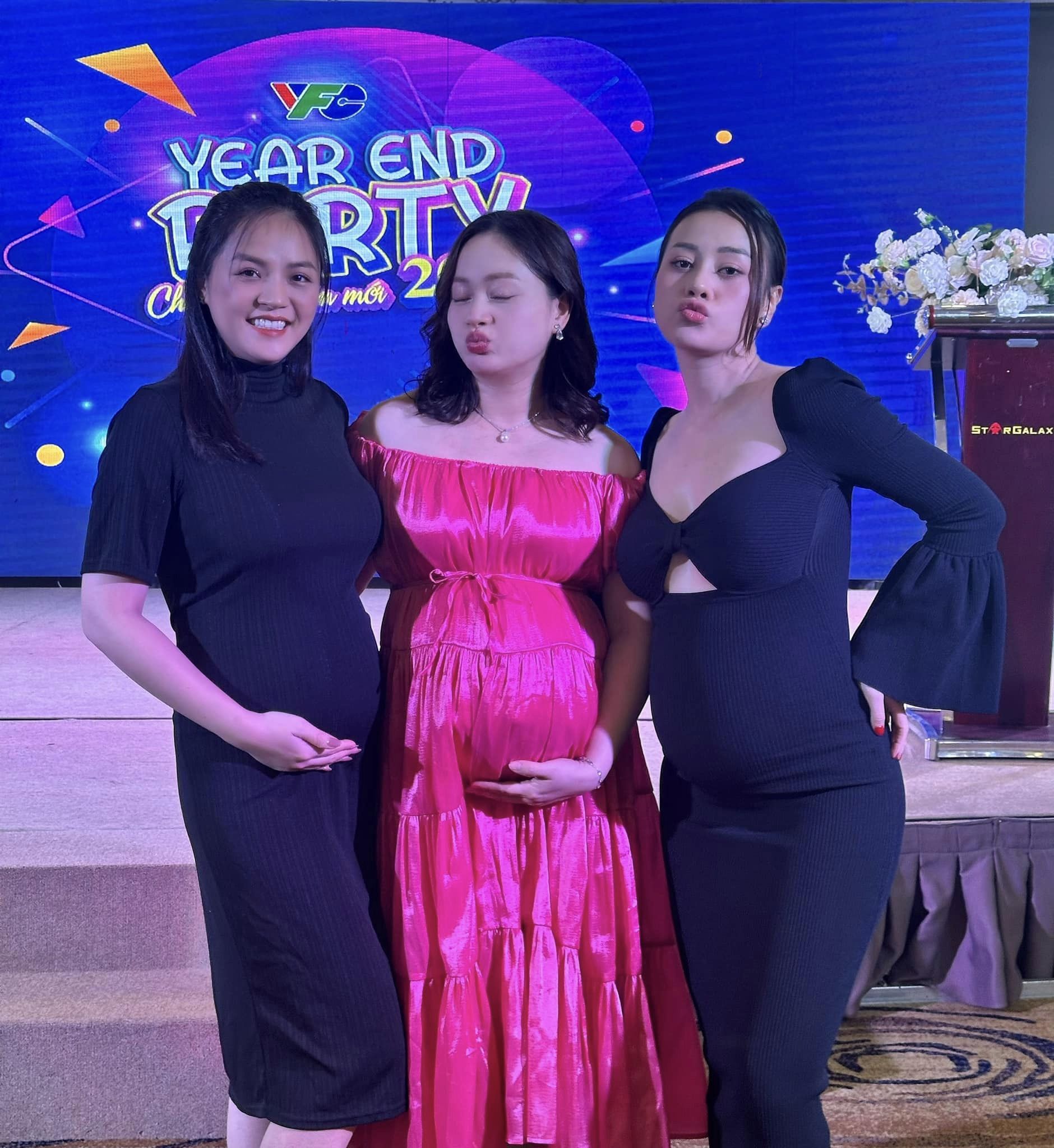 Lan Phương – Phương Oanh – Thu Quỳnh "đọ" bụng bầu!- Ảnh 1.