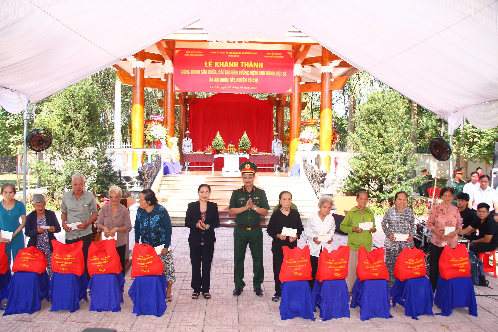 TP HCM: Khánh thành Đền tưởng niệm Anh hùng liệt sĩ xã An Phú- Ảnh 2.