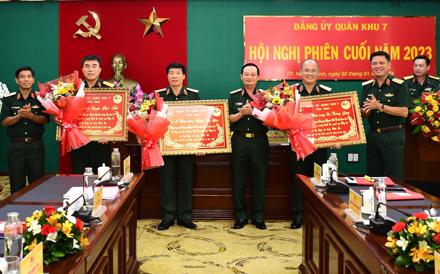 Đẩy nhanh thực hiện các đề án có tính chiến lược trên địa bàn Quân khu 7