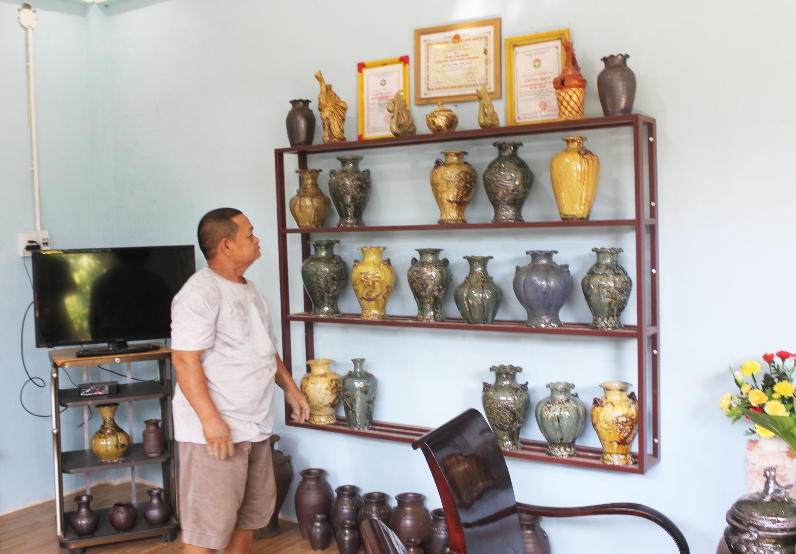 Giữ lửa cho gốm Mỹ Thiện- Ảnh 2.