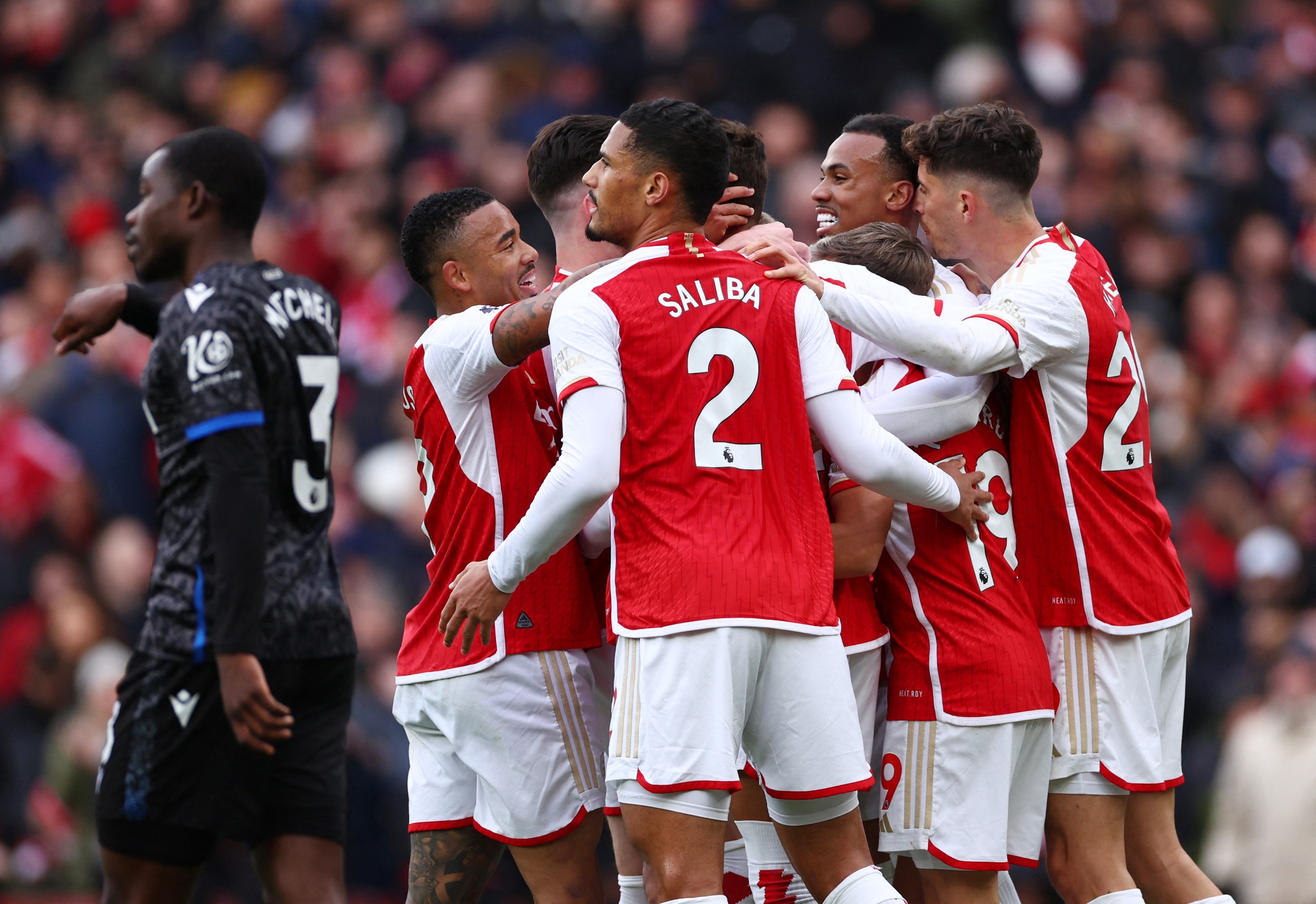Vùi dập Crystal Palace, Arsenal trở lại top 3 Ngoại hạng Anh- Ảnh 6.