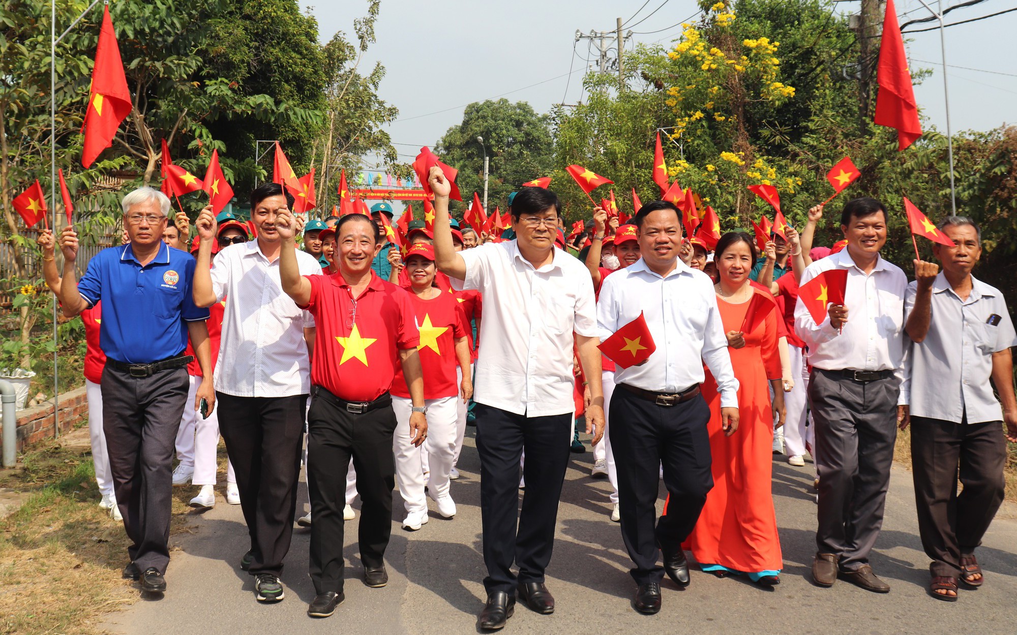 Lan tỏa “Đường cờ Tổ quốc” ở huyện Củ Chi - TP HCM