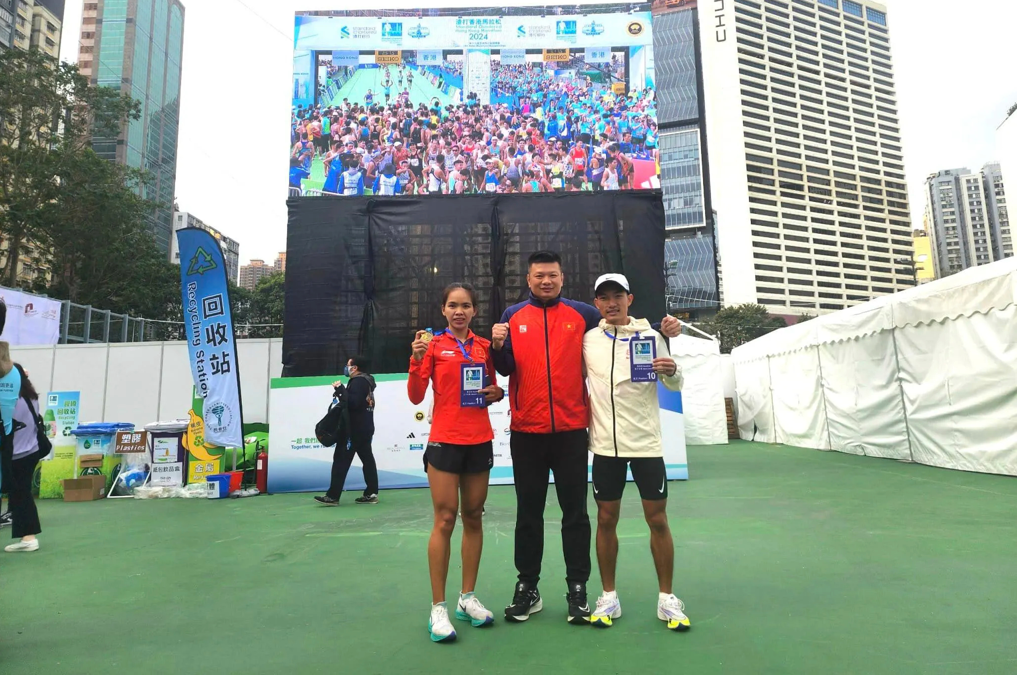 Nguy&ecirc;n Thanh, Ngọc Hoa ph&aacute; kỷ lục quốc gia tại Giải V&ocirc; địch marathon ch&acirc;u &Aacute;- Ảnh 4.