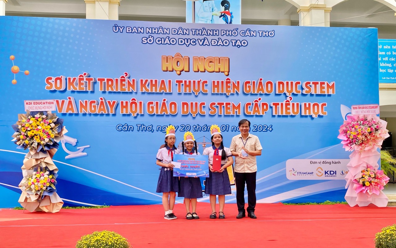 Thành phố Cần Thơ tổ chức ngày hội STEM cấp tiểu học