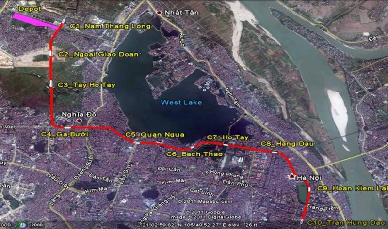 Đề xuất đầu tư 35.588 tỉ đồng làm tuyến metro dài 11,5 km- Ảnh 1.