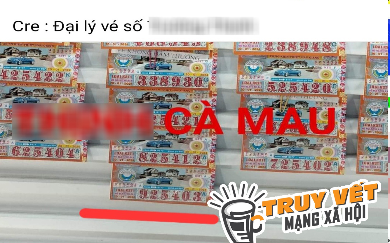 Lại xôn xao thông tin 12 tờ vé số trúng giải đặc biệt ở miền Tây
