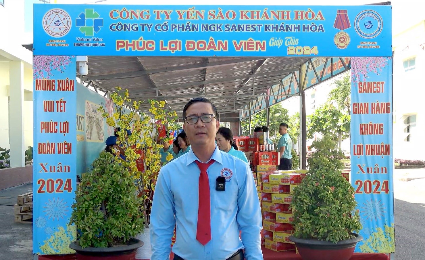 Sanest Khánh Hòa mở gian hàng không lợi nhuận Tết Giáp Thìn 2024- Ảnh 6.