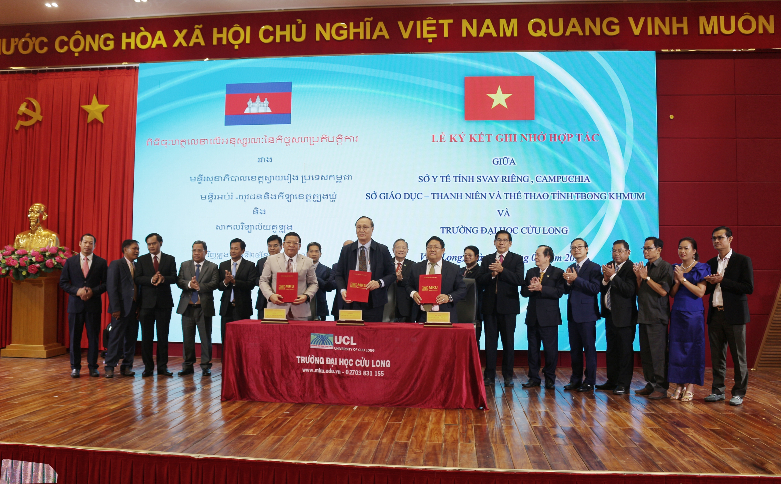 Trường ĐH Cửu Long cấp nhiều học bổng cho lưu học sinh Campuchia- Ảnh 5.